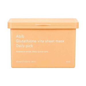 Abib Glutathione Vita Sheet Mask, 30шт