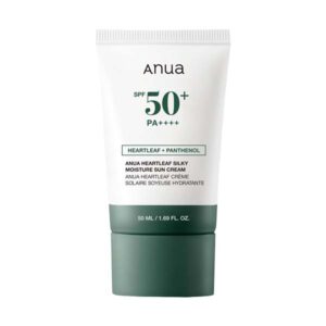Anua Heartleaf Silky Moisture Mild Sunscreen, 50мл