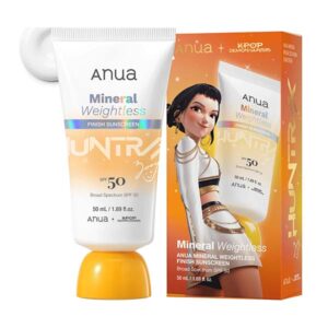 Anua KDH Mineral Weightless Finish Sunscreen, 50мл
