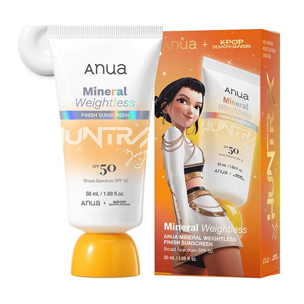 Anua KDH Mineral Weightless Finish Sunscreen, 50мл