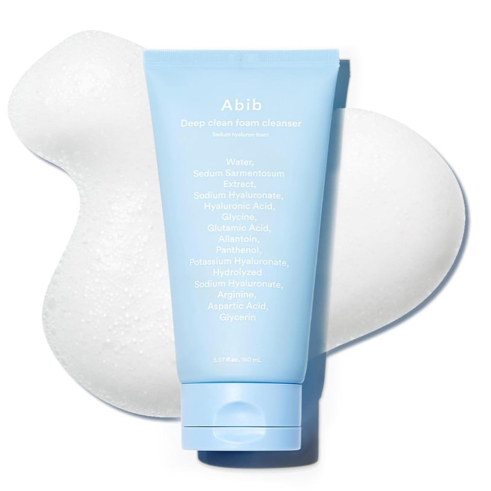 Abib Deep Clean Foam Cleanser Sedum Hyaluron Foam, 150мл