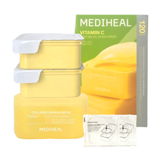 Mediheal Collagen Capsule Vitamin C Firm Brightening Patch, 120шт