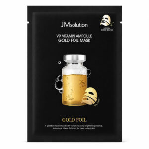 JM Solution V9 Vitamin Ampoule Gold Foil Mask, 10шт