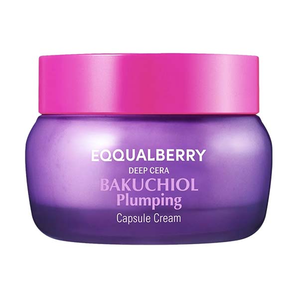 Eqqualberry Bakuchiol Plumping Capsule Cream, 50мл