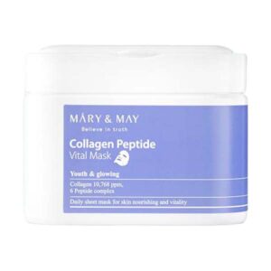 Mary & May Collagen Peptide Vital Mask, 30шт